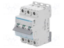 Circuit breaker; 230/400VAC; Inom: 6A; Poles: 3; DIN; Charact: B