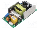 AC/DC Open Frame Power Supply (PSU), ITE & Medical, 2 Output, 60 W, 85V AC to 264V AC