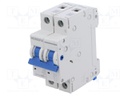 Circuit breaker; 230/400VAC; Inom: 10A; Poles: 1+N; Charact: B; 6kA