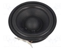 Loudspeaker; miniature,mylar; 3W; 8Ω; Ø52x27.5mm; 0÷15000Hz