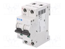 Circuit breaker; 250VDC; Inom: 6A; Poles: 2; DIN; Charact: C; 6kA