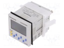 Counter: electronical; 2x LCD; pulses; 999999; SPDT; PIN: 11