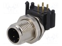 Socket; M12; PIN: 4; male; A code-DeviceNet / CANopen; THT; 250V; 4A
