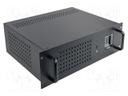 Power supply: UPS; 448x132x308mm; 720W; 1.2kVA; 11.6kg; 7Ah; 0÷40°C