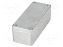 Enclosure: multipurpose; X: 36mm; Y: 90mm; Z: 30mm; aluminium; IP67