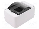 Enclosure: for modular components; IP30; Mounting: wall mount