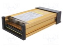 Power supply: switched-mode; LED; 400W; 12VDC; 33A; 220÷240VAC