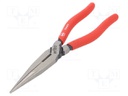 Pliers; for gripping and cutting,half-rounded nose,universal