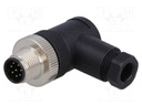 Plug; M12; PIN: 8; male; A code-DeviceNet / CANopen; for cable