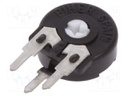 Potentiometer: mounting; single turn,vertical; 250kΩ; 150mW; ±20%