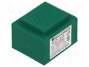 Transformer: encapsulated; 1.5VA; 230VAC; 6V; 6V; 12.5mA; 125mA