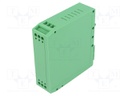 Enclosure: for DIN rail mounting; polyamide; A: 85.5mm; B: 79mm