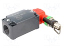 Safety switch: singlesided rope switch; NC + NO; Series: FD; IP67