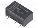 Isolated Board Mount DC/DC Converter, Medical, 1 Output, 1 W, 5 V, 200 mA