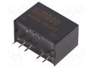 Converter: DC/DC; 3W; Uin: 18÷75V; 15VDC; Iout: 200mA; SIP6; 3.85g