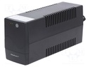 Power supply: UPS; 279x101x142mm; 480W; 850VA; 4.9kg; 9Ah; 0÷40°C