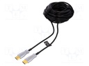 Cable; HDCP 2.2,HDMI 2.0,optical; HDMI plug,both sides; 10m