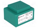 Transformer: encapsulated; 10VA; 400VAC; 9V; 1111.1mA; IP00; 280g