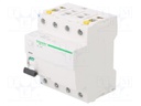 RCD breaker; Inom: 40A; Ires: 300mA; Poles: 4; 400V; Mounting: DIN