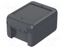 Enclosure: multipurpose; X: 80mm; Y: 113mm; Z: 60mm; BOCUBE; ABS