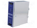 Power supply: switched-mode; for DIN rail; 240W; 48VDC; 5A; 90.5%