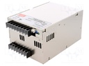 Power supply: switched-mode; modular; 400W; 5VDC; 170x120x93mm