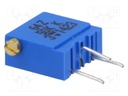 Potentiometer: mounting; multiturn; 50kΩ; 500mW; THT; ±10%; linear