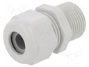 Cable gland; with long thread; M20; IP68; Mat: polyamide; UL94V-0