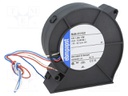 Fan: DC; blower; 97x94x33mm; 55m3/h; 62dBA; ball bearing; 4500rpm