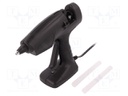 Hot melt glue gun; Ø: 11mm; 230VAC; 60W; Plug: EU; Len: 1.8m