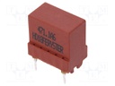 Inductor: wire; THT; 470uH; 1.6A; 80mΩ; 230VAC; 7.6x10.1mm; -20÷+50%