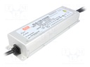 Power supply: switched-mode; LED; 150W; 150÷300VDC; 500mA; IP67