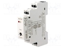 Staircase timer; IP20; 230VAC; SPST-NO; DIN; 16A; -20÷45°C