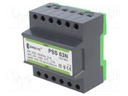 Transformer: safety; 63VA; 230VAC; 24V; IP30; Mounting: DIN; 1.1kg