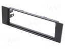 Radio mounting frame; Audi; 1 DIN; black