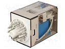 Relay: electromagnetic; 3PDT; 10A/250VAC; 20A; max.400VAC; PIN: 11