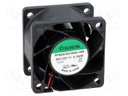 Fan: DC; axial; 12VDC; 40x40x28mm; 26.05m3/h; 45.9dBA; ball bearing