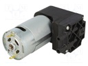 Motor: DC; vacuum pump; 12VDC