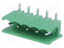 Pluggable terminal block; Contacts ph: 5.08mm; ways: 5; socket