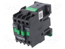 Contactor: 3-pole; NO x3; Auxiliary contacts: NC; 230VAC; 9A; DIN