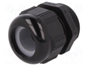 Cable gland; PG29; IP68; Mat: polyamide; black