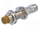 Sensor: inductive; Output conf: NPN / NO; 0÷5mm; 10÷30VDC; M12