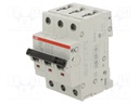 Circuit breaker; 400VAC; Inom: 20A; Poles: 3; DIN; Charact: C; 6kA