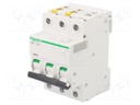 Circuit breaker; 400VAC; Inom: 32A; Poles: 3; DIN; Charact: B; 10kA