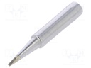 Tip; chisel; 1.2x0.7mm