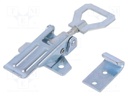 Clasp; steel; W: 52mm; L: 150mm; 2500N; Plating: zinc