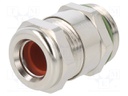 Cable gland; PG11; IP68; Mat: brass; Man.series: SKINDICHT® SHV