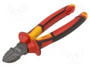 Pliers; side,cutting,insulated; 180mm; Conform to: VDE