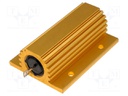 Resistor: wire-wound; with heatsink; screw; 15Ω; 100W; ±5%