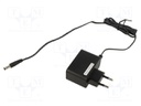 Power supply: switched-mode; plug; 7.5VDC; 3A; 15W; Plug: straight